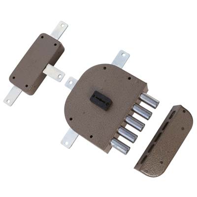 SERRATURA LEGNO APPLICARE 2300 PLUS CR - DM M4 QUINT E.MM 60 DX