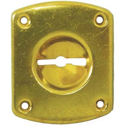 MOSTRINA RETTANGOLARE DOPPIA MAPPA 31 CR - OTTONE INCAVO MM  8 MM 46X30