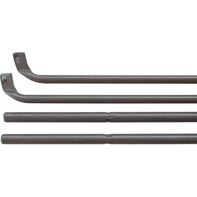 ASTE X SERRATURA ESTERNE 91/01 CR - VERNICIATE CURVE TRIPLICI MM 18 CF=PZ 2+2