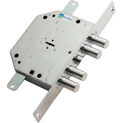 SERRATURA METALLO INFILARE 89C751 MOTTURA - DM M4 TRIPL+SCR IP.MM 28 E.MM 60 SX