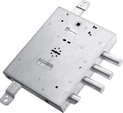 SERRATURA METALLO APPLICARE 89R571 GARDESA MOTTURA - DM M4 TRIPL+SCR IP.MM 37 E.MM 89 DX