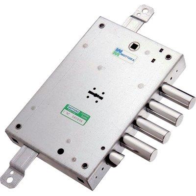 SERRATURA METALLO APPLICARE 52571 MOTTURA - DM M4 TRIPL+SCR IP.MM 28 E.MM 63 DX