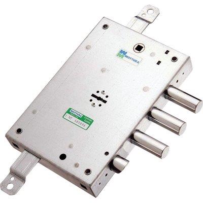 SERRATURA METALLO APPLICARE 52571 MOTTURA - DM M4 TRIPL+SCR IP.MM 37 E.MM 60 DX