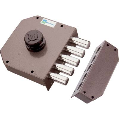 SERRATURA LEGNO APPLICARE 30601 MOTTURA - C.POMPA M4+POMOLO E.MM 63 DX