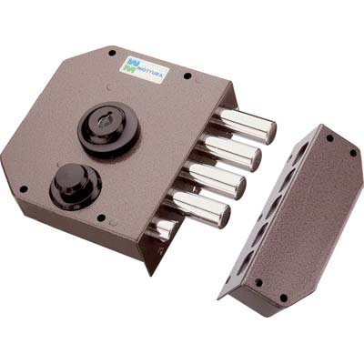 SERRATURA LEGNO APPLICARE 30610 MOTTURA - C.POMPA M4+SCR E.MM 63 DX