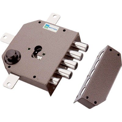 SERRATURA LEGNO APPLICARE 38650 MOTTURA - F.SAGOM M2 QUINT+SCR E.MM 63 SX