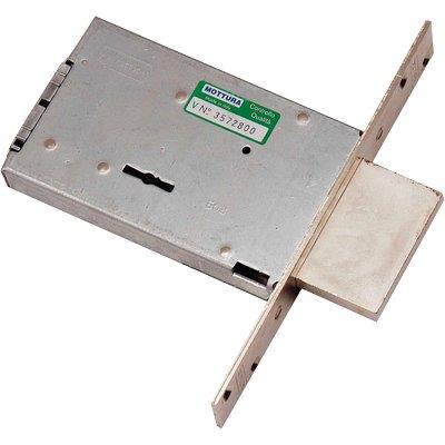 SERRATURA METALLO INFILARE 40702 MOTTURA - B.Q ZINC F.MM 25 DM M4 H.MM 80 E.MM 70