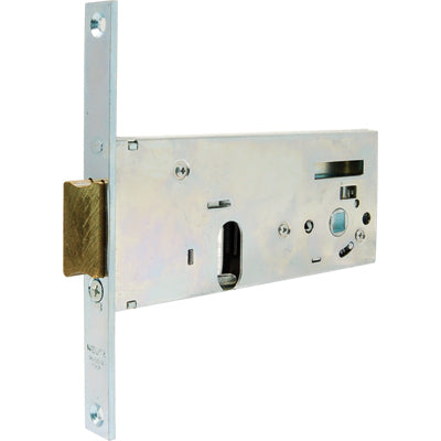 SERRATURA METALLO INFILARE 133 WELKA - B.Q ZINC F.MM 16 F.OVALE M2+SCR H.MM 64 E.MM 60