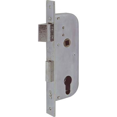 SERRATURA CANCELLO INFILARE 061300 WELKA - B.Q ZINC F.MM 22 F.SAGOM M2+SCR+Q8 E.MM 30