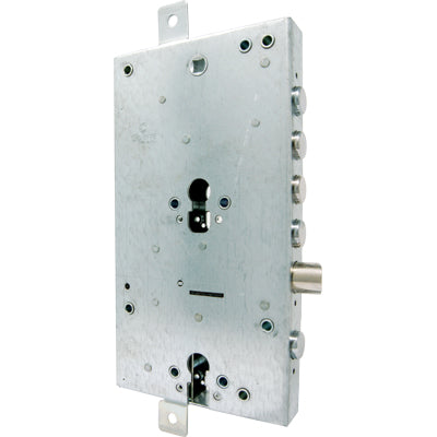 SERRATURA METALLO APPLICARE 50228 CIPIERRE - DOPPIO F.SAGOM M2 TRIPL+SCR IP.MM 28 E.MM 63 DX/SX