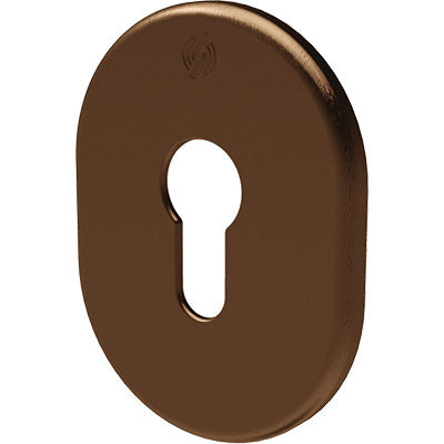 MOSTRINA PORTA BLINDATA 4302 SECUREMME - F.SAGOM ALLUMINIO BRONZATO MM 82X62