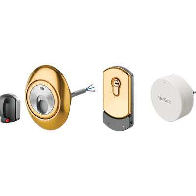 DEFENDER MAGNETICO MRM500 SMART DISEC - INOX OL F.SAG I.MM 38 D.MM 50 H.MM 25