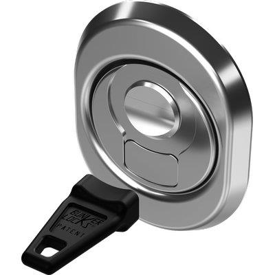 DEFENDER MAGNETICO BKL CIPIERRE - CROMO SATINATO F.SAG I.MM 38 D.MM 50 H.MM 25