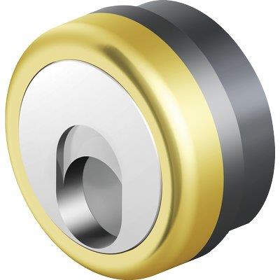 DEFENDER MAGNETICO MRM500 HAND DISEC - INOX OTTONE LUCIDO F.SAG I.MM 38 D.MM 50 H.MM 20