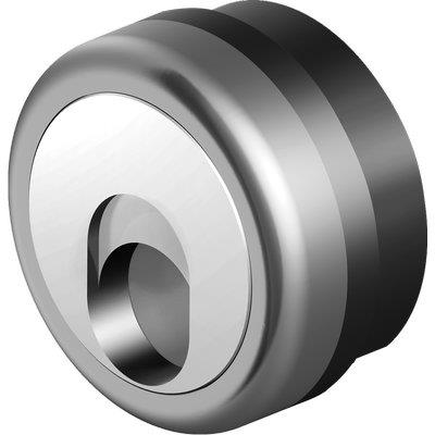 DEFENDER MAGNETICO MRM500 HAND DISEC - INOX CROMO SATINATO F.SAG I.MM 38 D.MM 50 H.MM 25