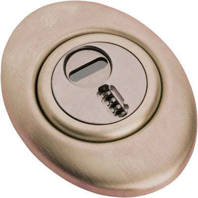 DEFENDER MECCANICO MECDEF SECUREMME - INOX OTTONE LUCIDO F.SAG I.MM 31 D.MM 50 H.MM 20