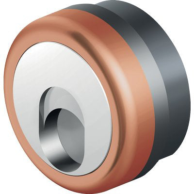 DEFENDER MAGNETICO MRM500 HAND DISEC - INOX OTTONE BRONZATO F.SAG I.MM 38 D.MM 50 H.MM 20