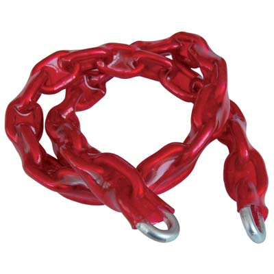 CATENA SICUREZZA TONDA AREF - + GUAINA N° 23=MM 6,0 L.CM 80