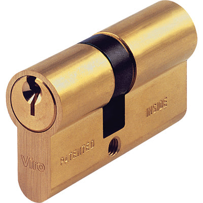 CILINDRO SAGOMATO 700 VIRO - OTTONE CHIAVI 3 CAMMA DIN MM 80 27+53