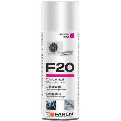 IGIENIZZANTE CLIMATIZZATORI SPRAY F20 FAREN - ML 400