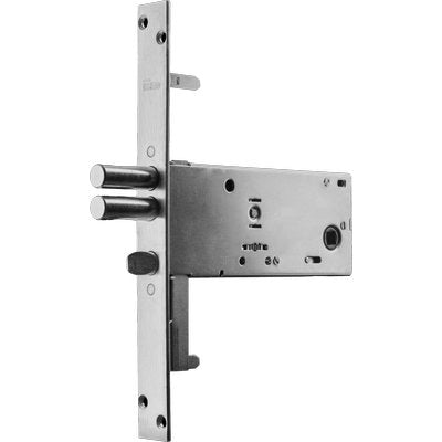 SERRATURA METALLO INFILARE 963 ISEO - B.Q ZINC F.MM 25 DM M4 TRIPL+SCR H.MM 64 E.MM 90