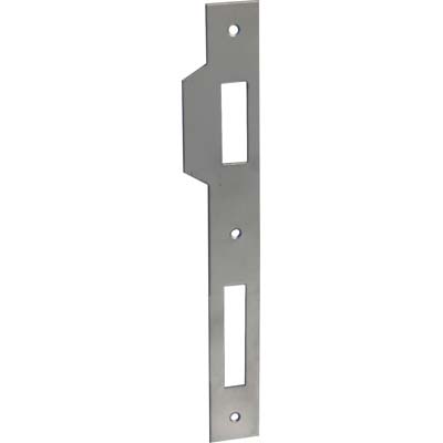 CONTROPIASTRA X SERRATURA PATENT 040P BONAITI - F.MM 22 B.QUADRO CROMO OPACO
