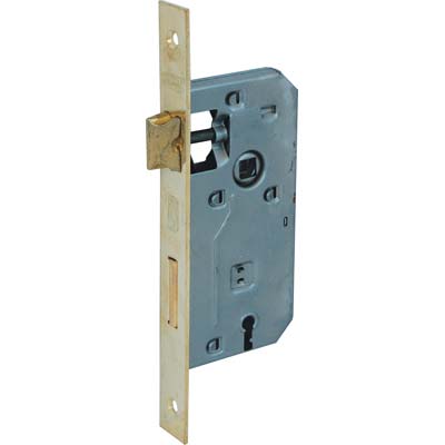 SERRATURA PATENT B.QUADRO OTTONATO 042P BONAITI - I.MM 70 F.MM 22 E.MM 60