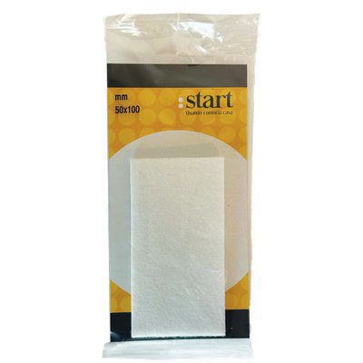 FELTRINO ADESIVO QUADRO - BIANCO MM  50X100 CF=PZ 1