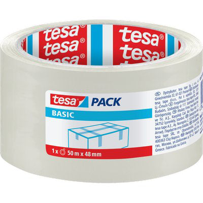 NASTRO IMBALLO TRASPARENTE BASIC PP 58572 TESA