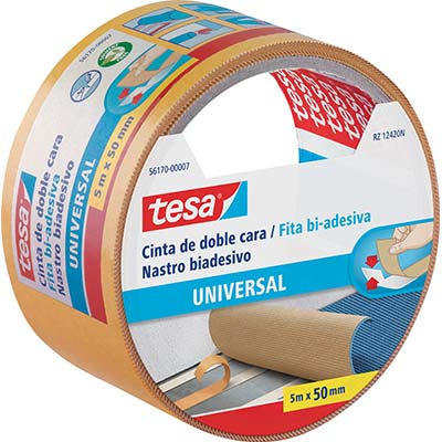 NASTRO BIADESIVO UNIVERSALE PAVIMENTI TESA - MM 50 ML 5