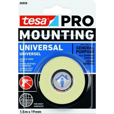 NASTRO BIADESIVO UNIVERSALE MOUNTING 66958 TESA - MM 19 ML 1,5