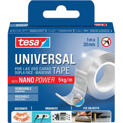 NASTRO BIADESIVO REMOVIBILE UNIVERSALE 55810 TESA