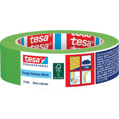 NASTRO CARTA ESTERNI VERDE 74338 TESA - MM 50 ML 50