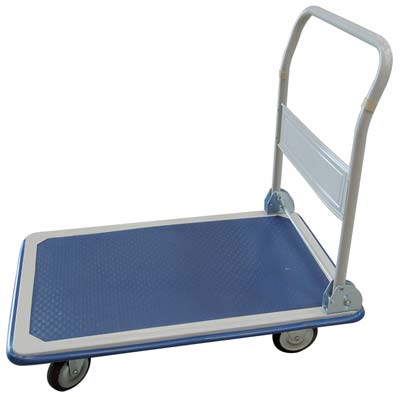 CARRELLO + PIATTAFORMA EFFE - RUOTE PIENE CM 48X73 H.CM 82 MAX KG 150