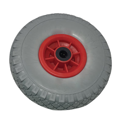 RUOTA PU ANTIFORO X BRAVETTA MOZZO CENTRATO WORKIT - 3.00X4" DISCO PLT MOZZO MM 75 F.MM 20