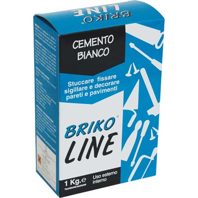 CEMENTO BIANCO BRIKO LINE - KG 1