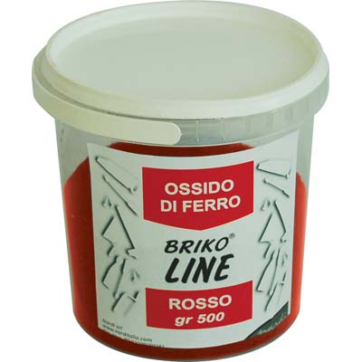 OSSIDO SINTETICO BRIKO LINE - ROSSO GR 500