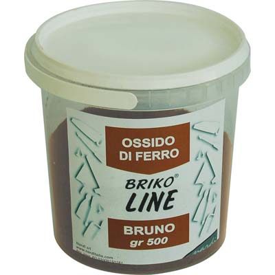 OSSIDO SINTETICO BRIKO LINE - MARRONE GR 500
