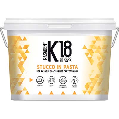 STUCCO PASTA RASATURA K18 K2 RASABEN - KG 20