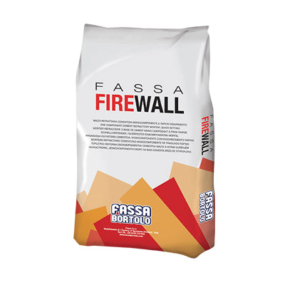 MALTA REFRATTARIA FIREWALL FASSA BORTOLO - GRIGIA KG 5