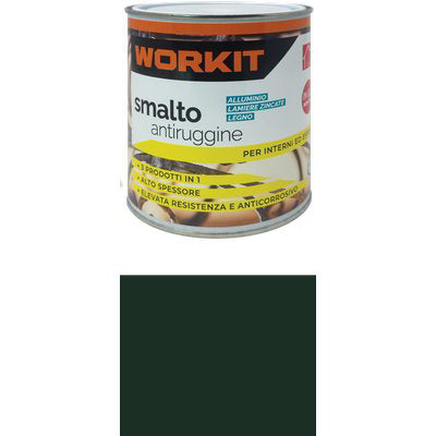 SMALTO ANTIRUGGINE WORKIT - VERDE VAGONE ML 750