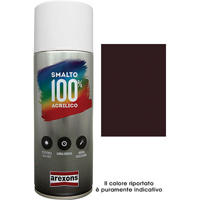 SMALTO SPRAY 100% ACRILICO X LATTONIERE AREXONS - TESTA DI MORO ML 400