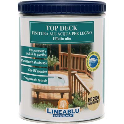 FINITURA ACQUA EFFETTO OLIO LINEABLU SAYERLACK - HD2000 TRASPARENTE ML 750