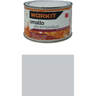 SMALTO ALTA TEMPERATURA WORKIT - ALLUMINIO ML 375