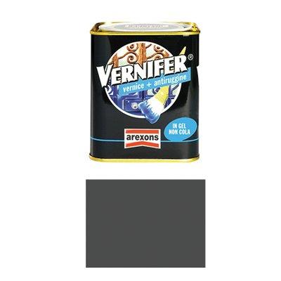 SMALTO ANTIRUGGINE VERNIFER AREXONS - 4896 GRIGIO FORGIA METALLIZZATO ML 750