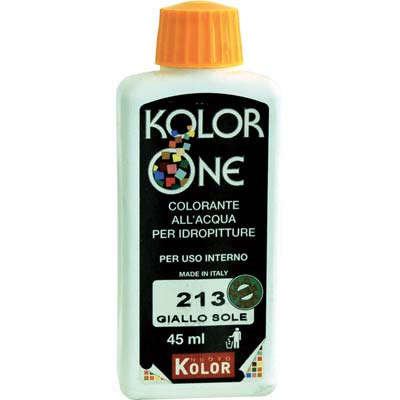 COLORANTE ACQUA KOLORONE - 213 GIALLO SOLE ML 45