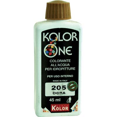 COLORANTE ACQUA KOLORONE - 205 OCRA ML 45