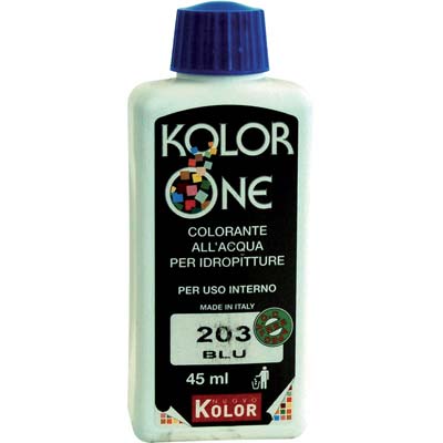 COLORANTE ACQUA KOLORONE - 203 BLU ML 45