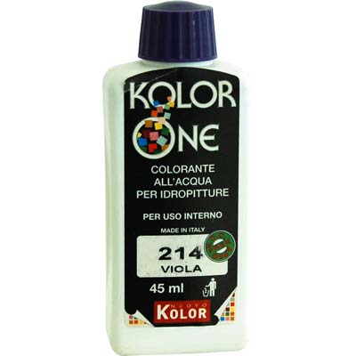 COLORANTE ACQUA KOLORONE - 214 VIOLA ML 45