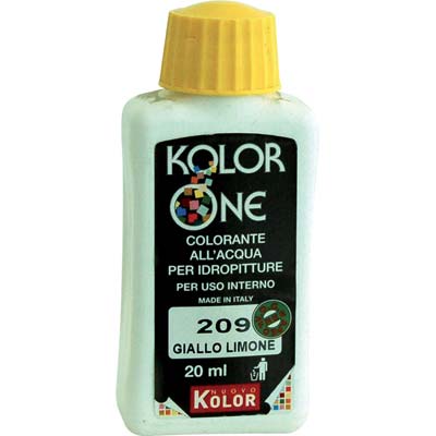 COLORANTE ACQUA KOLORONE - 209 GIALLO LIMONE ML 20